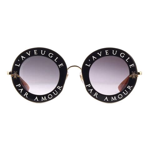 l avengle pour amour gucci|gucci l'aveugle par amour sunglasses.